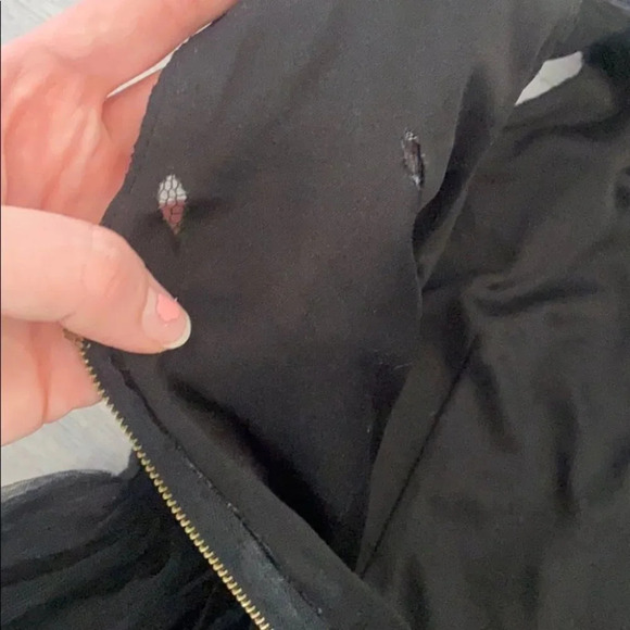 Adorable little black dress size  medium - Picture 8 of 9